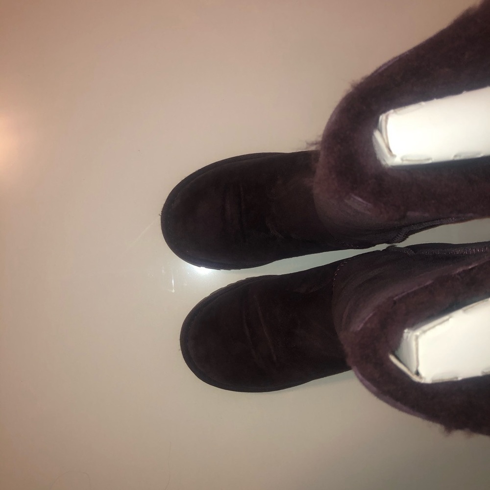 Ugg Purple Bailey Button Size 6 - image 7
